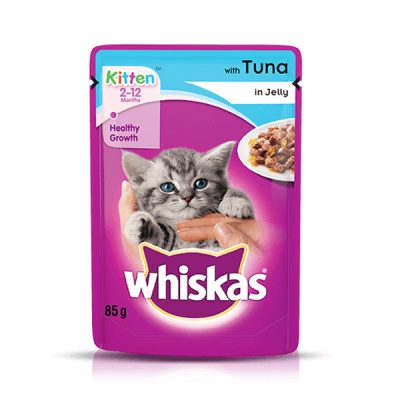 Whiskas Wet Meal Tuna in Jelly,Whiskas Wet Meal Tuna in Jelly (Kitten),