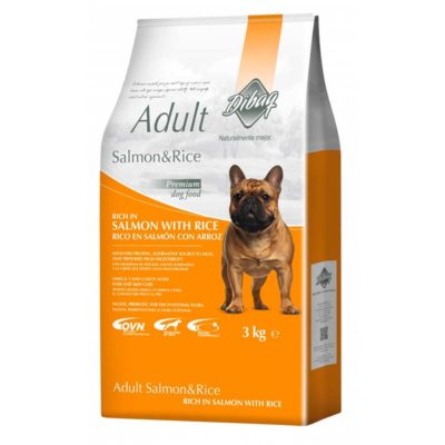 Dibaq Salmon and Rice Adult Dog Food