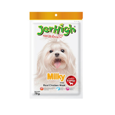 JerHigh Real Chicken Meat Stick Milky