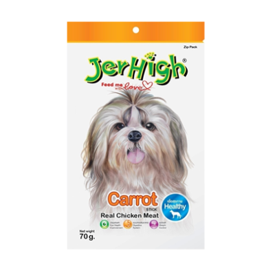 JerHigh Real Chicken Meat Stick Carrot