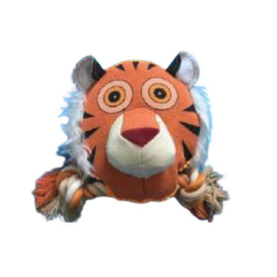 Nutrapet Fluff & Tuff Toys – Tiger Face