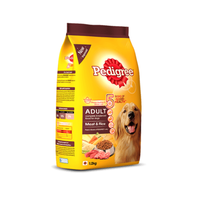 Pedigree Adult Dog Food Meat and Rice