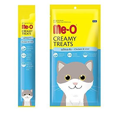 Me-O Creamy Treats With Chicken and Liver for Cats and Kittens