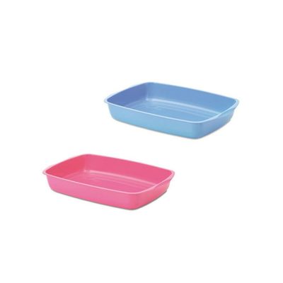 Savic Cat Litter Tray 15 inch, Assorted Colors, 15 inch