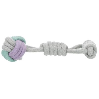 TRIXIE Rope Ball with Handle for Dog