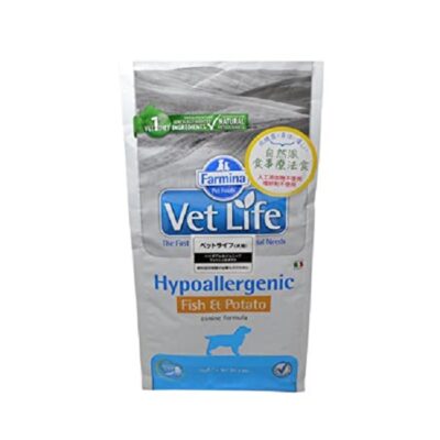 Farmina Vet Life Hypoallergenic Fish & Potato, Vet Life Hypoallergenic Fish & Potato